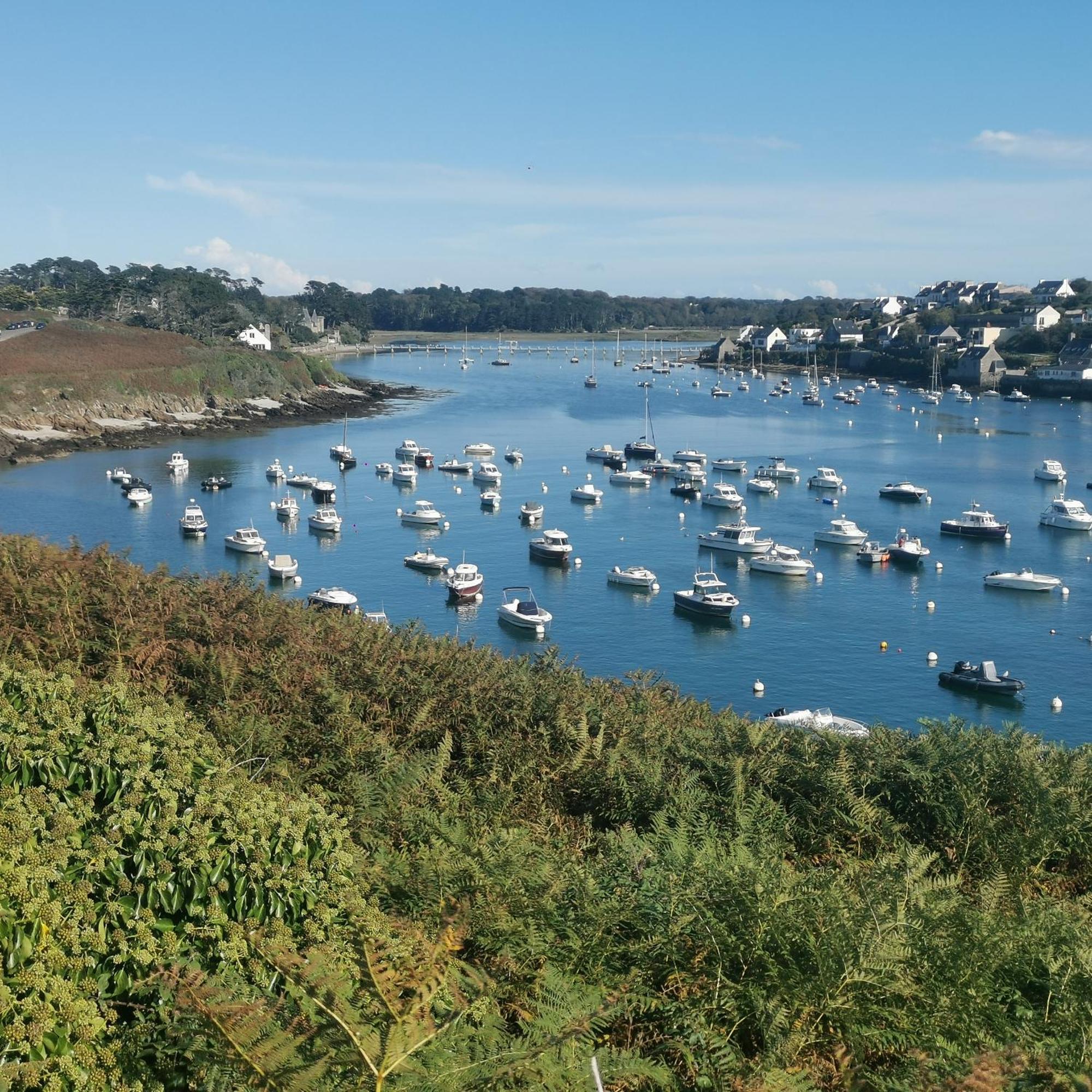 Belle Vue Pointe St Mathieu, Piscine Chauffee, 100 M Et Gr34